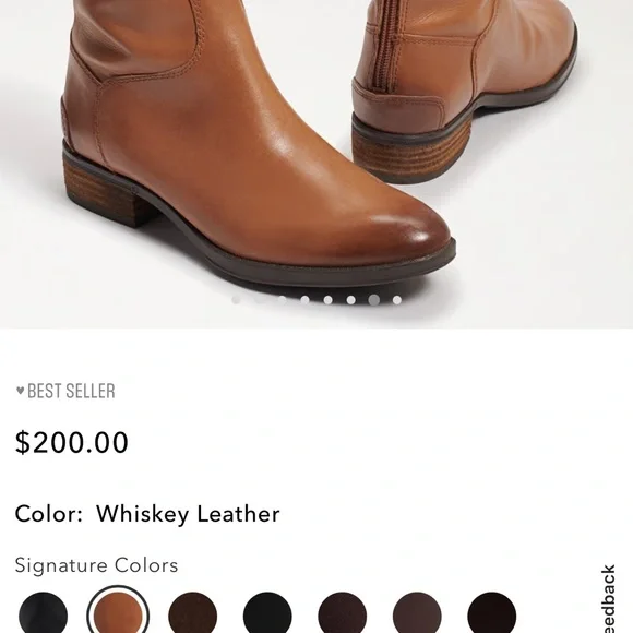 Sam Edelman Penny Women's Tall Riding Boots whiskey color - Picture 6 of 6